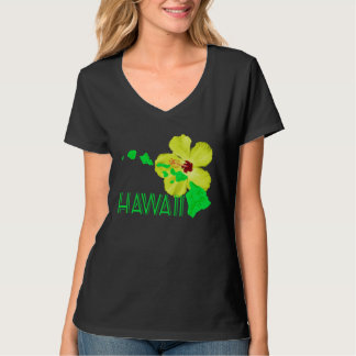 Hawaii Island Hibiscus Flower T-Shirt