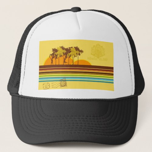 Hawaii Island Trucker Hat