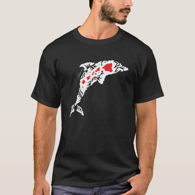 Hawaii Islands Dolphin Shirt (Front)