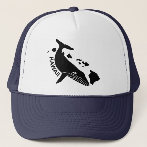 Hawaii Islands Humpback Trucker Hat