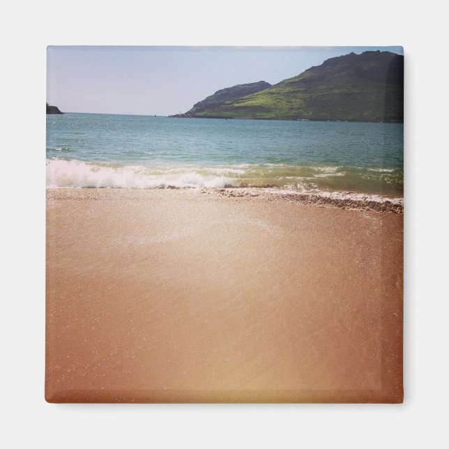 Hawaii Kauai Beach Ocean Photography Magnet (Front)