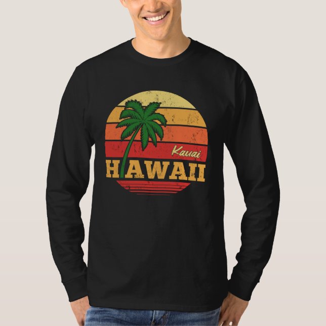 HAWAII Kauai Beautiful Vacation Retro Souvenir T-Shirt (Front)