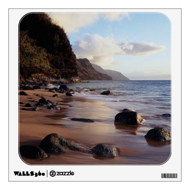 Hawaii, Kauai, Haena State Park 2 Wall Sticker (Front)