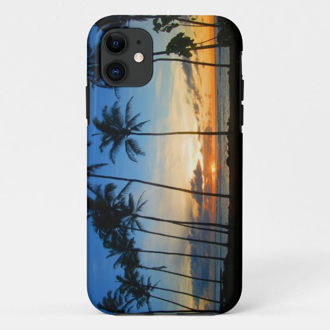 Hawaii Kauai iPhone 5 - Kapaa Sunrise Case-Mate iPhone Case (Back)