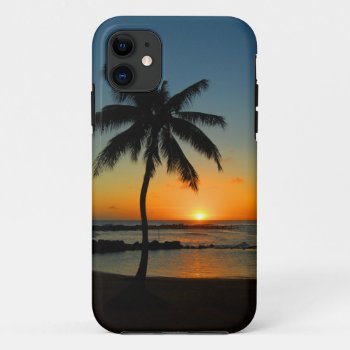 Hawaii Kauai Iphone 5 - Poipu Beach Sunset Iphone 11 Case by TheAlohaState at Zazzle