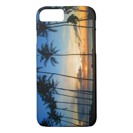 Hawaii Kauai Iphone 7 Case - Kapaa Sunrise