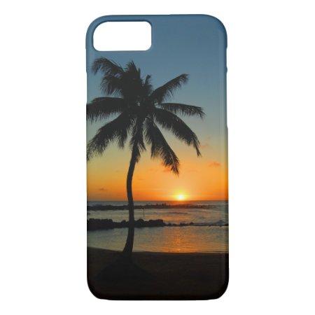 Hawaii Kauai Iphone 7 Case - Poipu Beach Sunset
