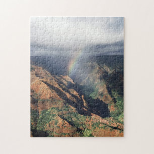 Hawaii, Kauai, Waimea Canyon State Park Jigsaw Puzzle