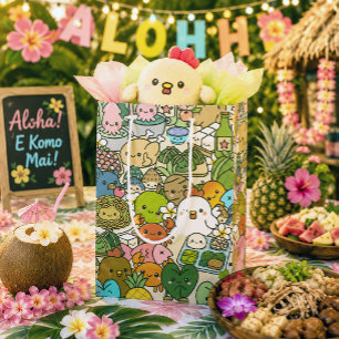 Hawaii Kawaii Luau all stars Medium Gift Bag