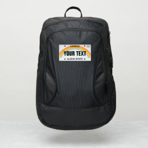 Hawaii License Plate (customizable) Port Authority® Backpack