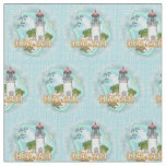 Hawaii Lighthouse Fabric