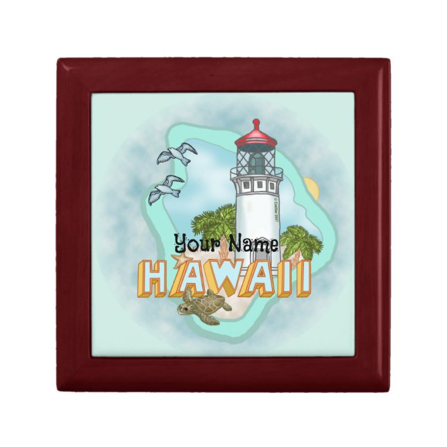 Hawaii Lighthouse  Gift Box (Front)