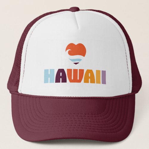 Hawaii Love Trucker Hat