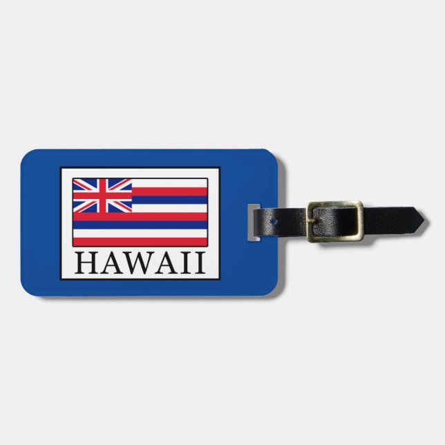 Hawaii Luggage Tag (Front Horizontal)