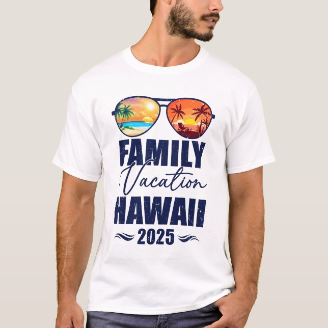 Hawaii Matching Family Vacation 2025 Making Memori T-Shirt (Front)