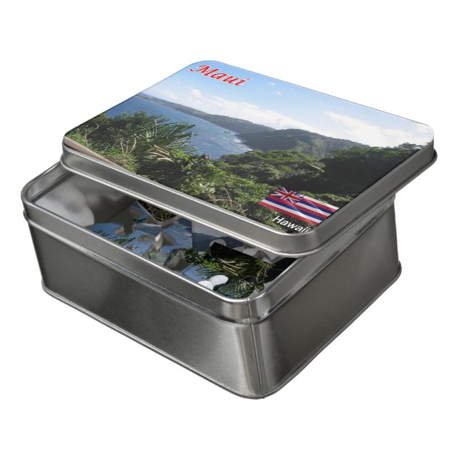 Hawaii - Maui - Jigsaw Puzzle (Lid Open)