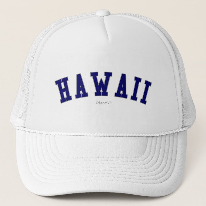 Hawaii Mesh Hat