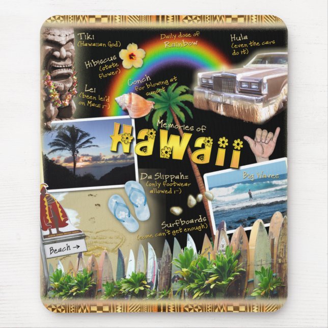Hawaii Mouse Pad (Front)