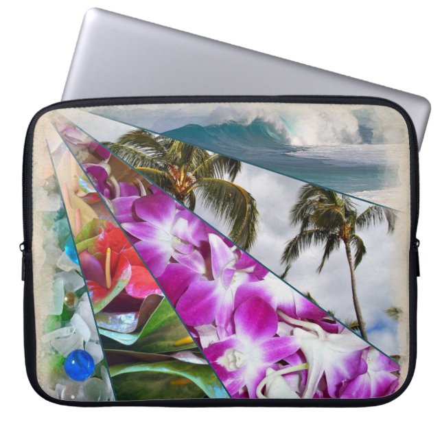 Hawai'i No Ka Oi Laptop Case (Front)