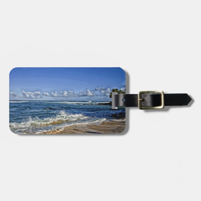 Hawaii, North Shore Luggage Tag (Front Horizontal)