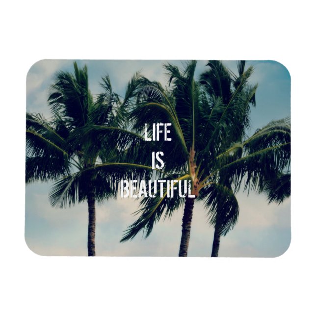 Hawaii Palm Trees      Magnet (Horizontal)