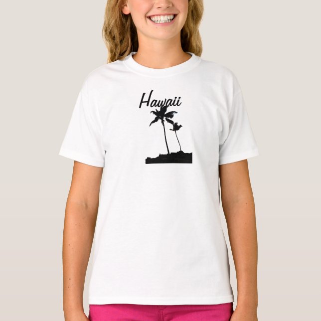 Hawaii Palm Trees T-Shirt (Front)