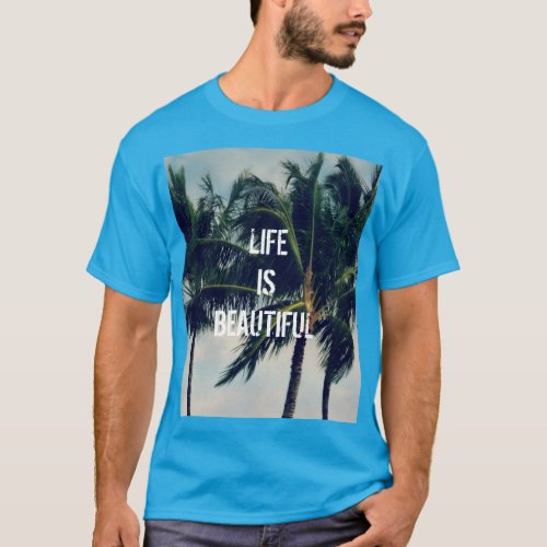 Hawaii Palm Trees      T_Shirt
