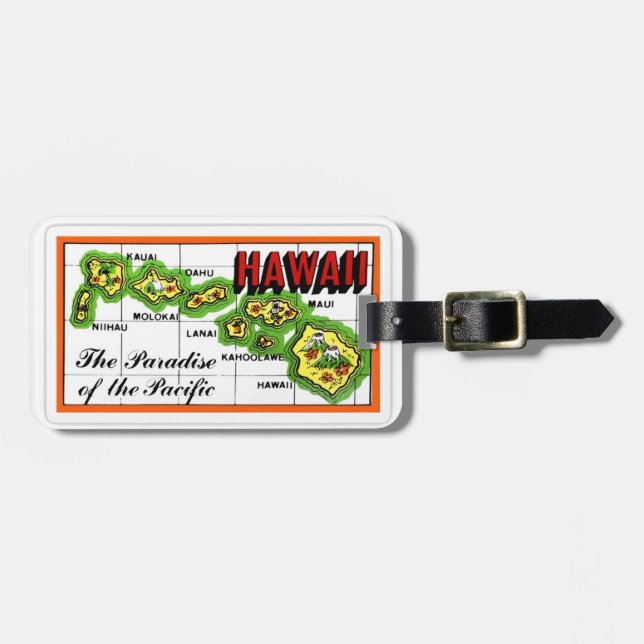 Hawaii Paradise  Luggage Tag (Front Horizontal)