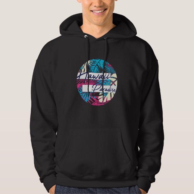Hawaii Paradise Vacation Hoodie (Front)