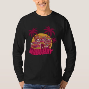 Hawaii Philipines bus coloured psy T-Shirt