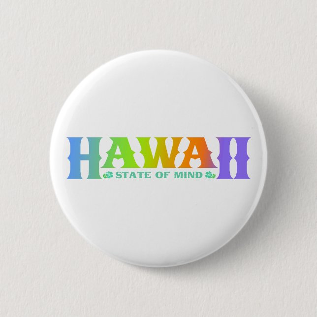 Hawaii Pinback Button (Front)