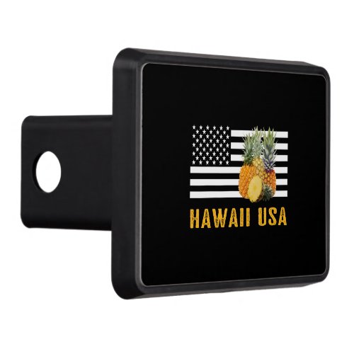 Hawaii Pineapples Hitch Cover