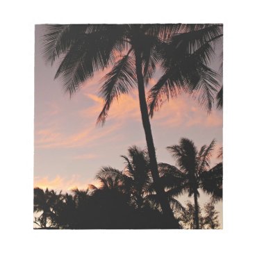 Hawaii pink sunset notepad Hawaii pink sunset notepad