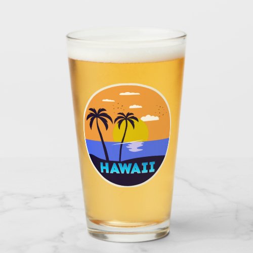 Hawaii Pint Glass