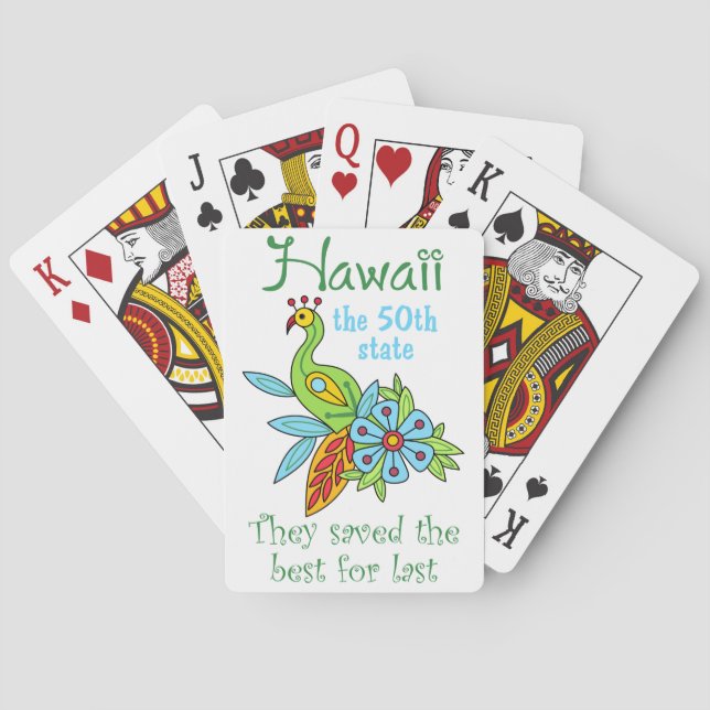 Hawaii Poker Cards (Back)