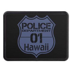 Hawaii Police Department Shield 01 Hitch Cover