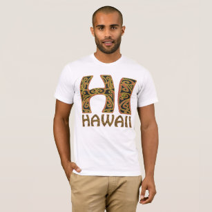 Polynesian Design T-shirts Black - ShopperBoard