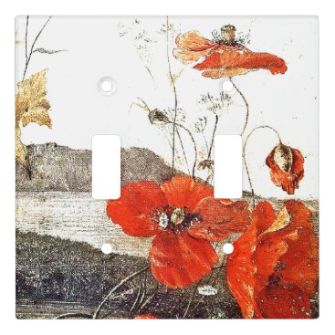 Hawaii Poppy Flowers Floral Light Switch Cover Hawaii Poppy Flowers Floral Light Switch Cover