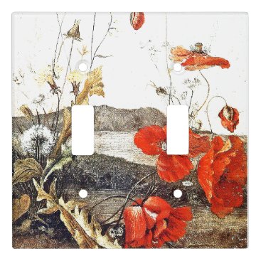 Hawaii Poppy Flowers Floral Light Switch Cover Hawaii Poppy Flowers Floral Light Switch Cover