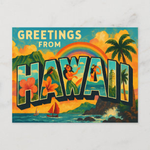 HAWAII Postcard