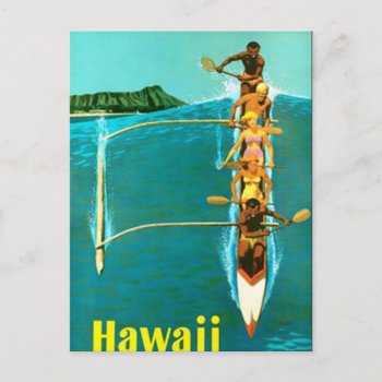 Hawaii Postcard by vintagestore at Zazzle