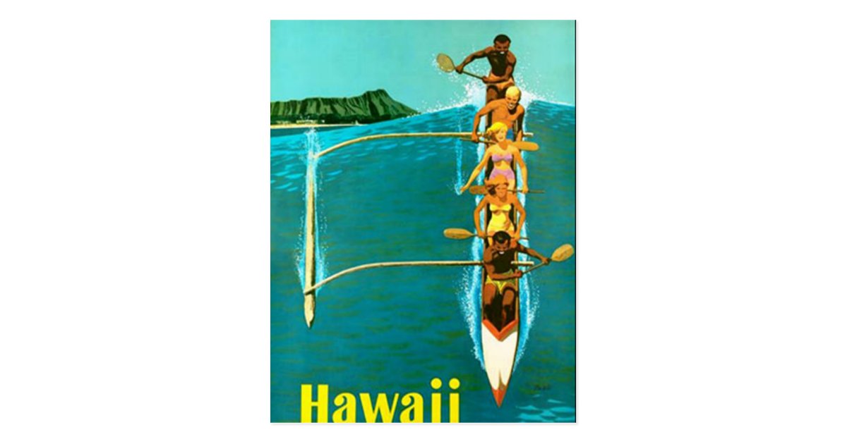 Hawaii Postcard | Zazzle.com