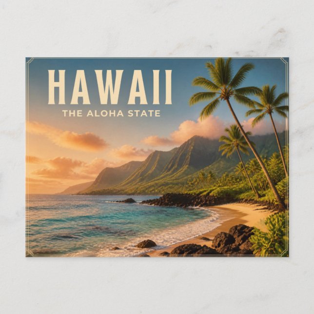 Hawaii Postcard (Front)