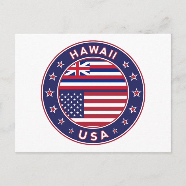 Hawaii Postcard (Front)