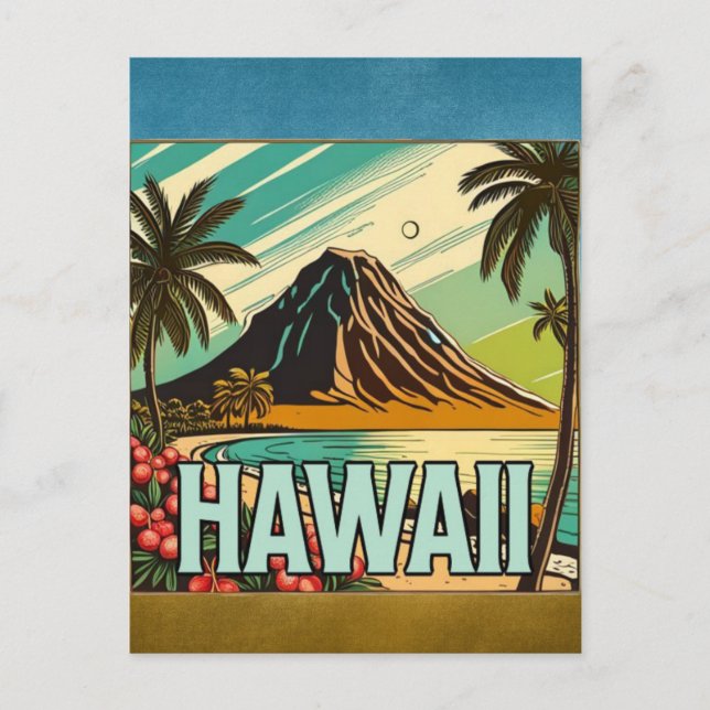 Hawaii Postcard (Front)