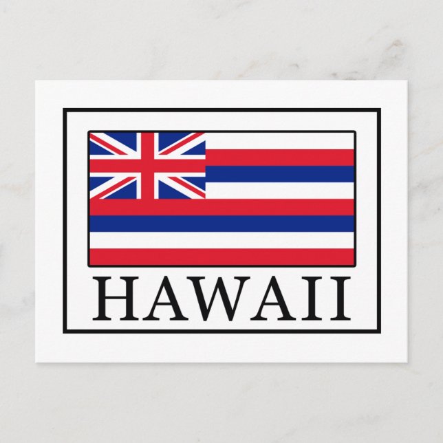Hawaii Postcard (Front)