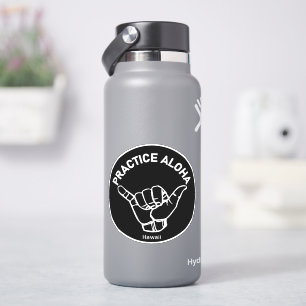 Hawaii Practice Aloha Shaka (Hang loose) Sticker