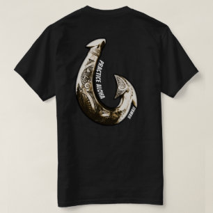 Hawaii Practice Aloha - Tribal Hook T-Shirt