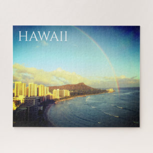 hawaii rainbow view jigsaw puzzle