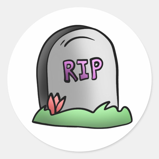 Hawaii RIP  Classic Round Sticker (Front)